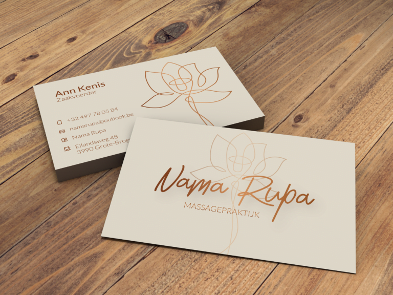 Visitekaartjes van Nama Rupa