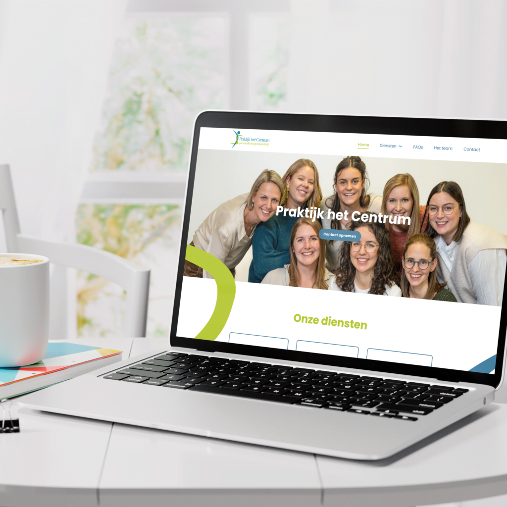 Website van Praktijk het Centrum